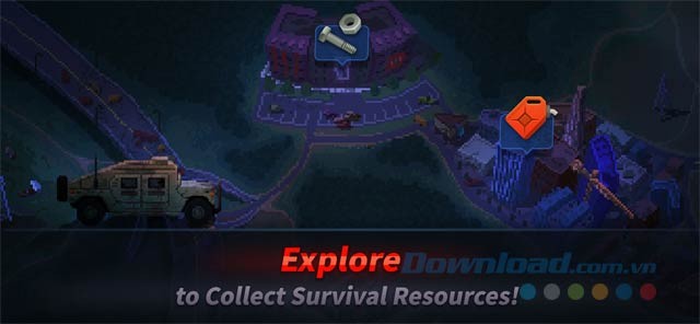 Khám phá để thu thập các nguồn lực cho sự sống