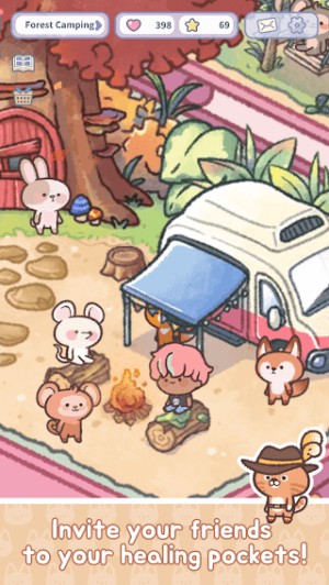 Mời bạn bè ghé thăm, thư giãn