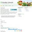 Healthy Lifestyle Blog Template