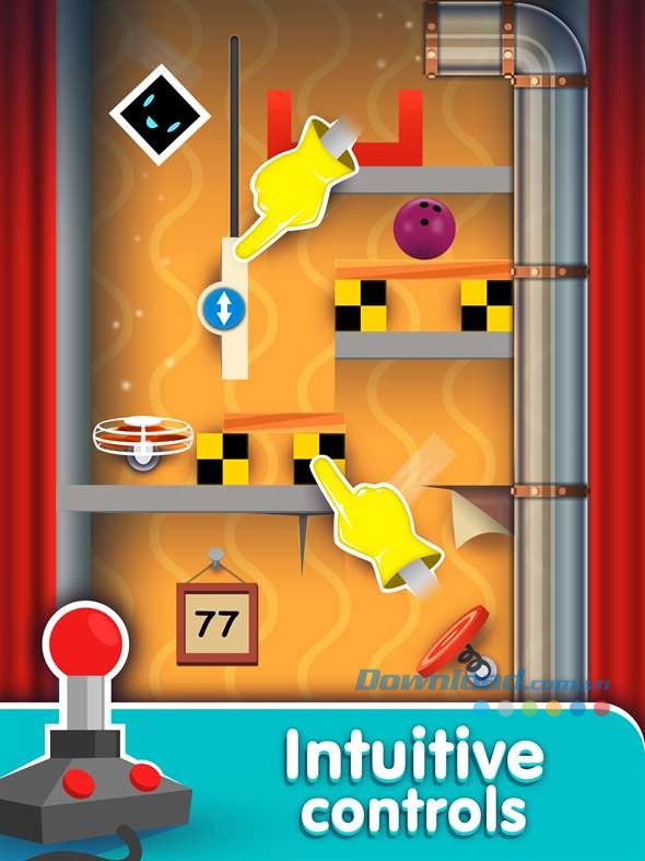 Nắm bắt cách điều khiển đơn giản của game trí tuệ miễn phí Heart Box cho máy tính và Windows Phone