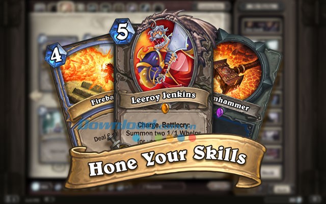 Mở khóa kỹ năng trong Hearthstone Heroes of Warcraft