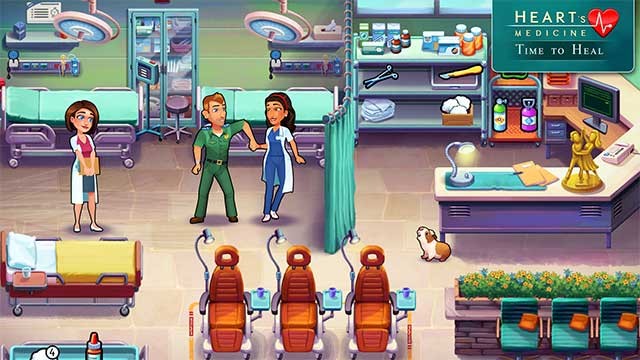 Chữa bệnh để kiếm kim cương, vàng và trái tim