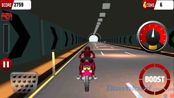 Giao diện game Heavy Bike Craze 3D