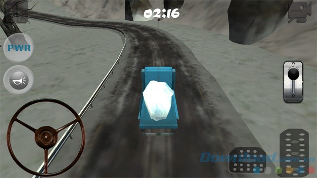 Đường dốc, nhiều khúc cua