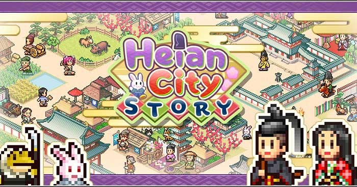 Heian City Story là game xây dựng và quản lý phố cổ Nhật Bản