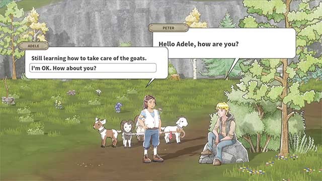 Làm quen với những người bạn mới