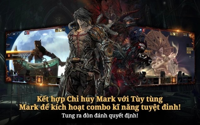 Kết hợp các chỉ huy với chiến binh, giải phóng combo mạnh mẽ