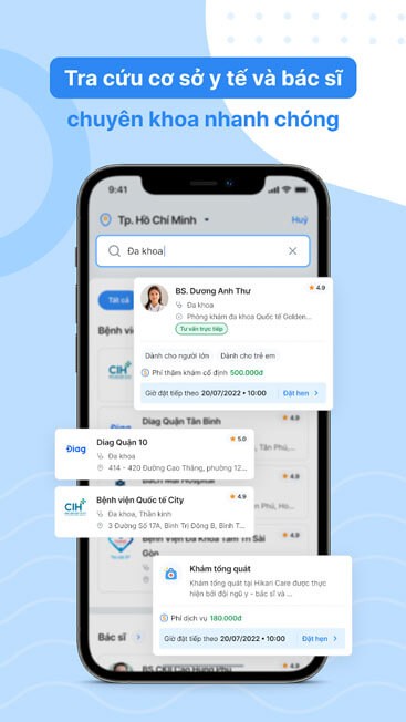 Tra cứu cơ sở y tế