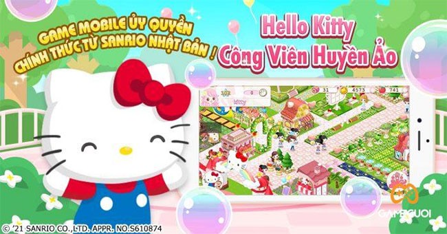 Game Hello Kitty Công Viên Huyền Ảo cho Android