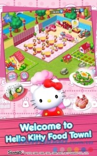 Khu phố ẩm thực trong Hello Kitty Food Town cho Android