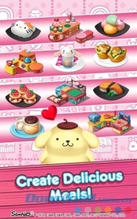 Chế biến đồ ăn ngon trong Hello Kitty Food Town cho Android
