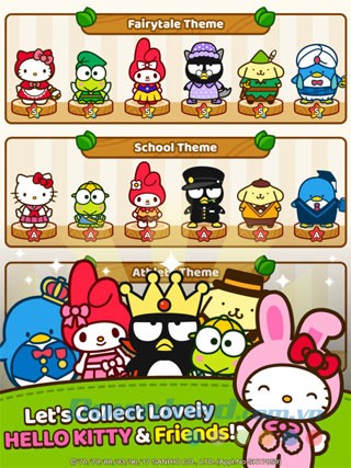 Thu thập nhân vật mới