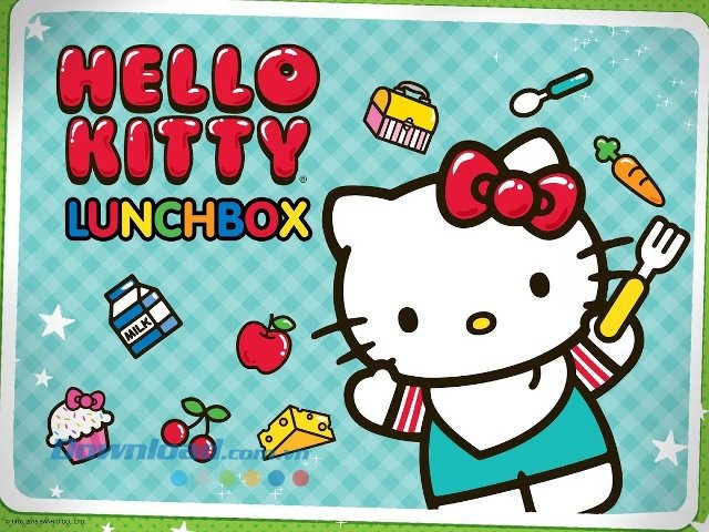 Game mô phỏng nấu ăn vui nhộn - Hello Kitty Lunchbox