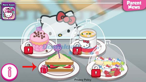 Hello Kitty Lunchbox cho iOS