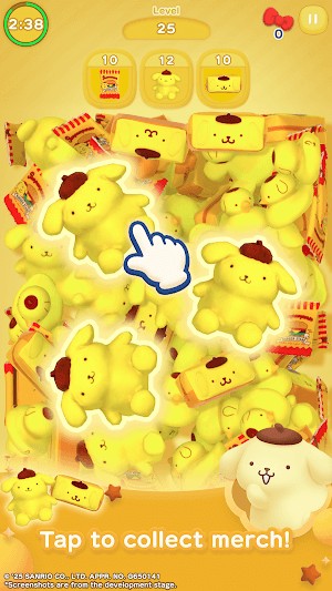 Tap để thu thập chúng theo cơ chế ghép 3