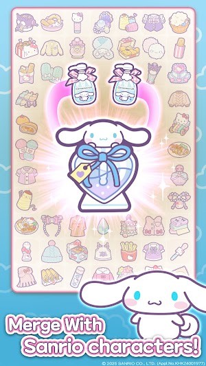 Hợp nhất các sinh vật Sanrio dễ thương