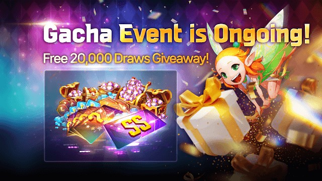 Các sự kiện gacha mang tới 20.000 lần rút miễn phí