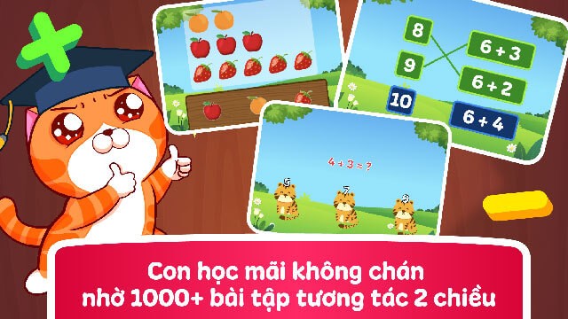 Hơn 1000 bài tập tương tác 2 chiều