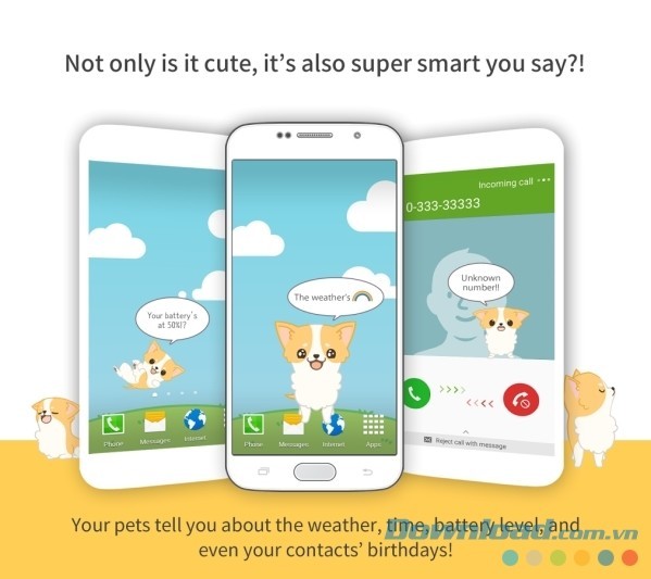 Hellopet cho Android cung cấp những vật nuôi siêu thông minh