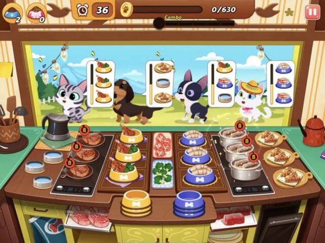 Hoàn thành các công việc của đầu bếp