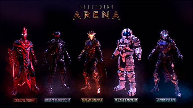 Sở hữu những bộ giáp cực đẹp trong Hell Point mới