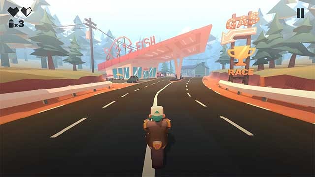 Câu chuyện bắt đầu khi nhân vật của bạn đến trạm xăng