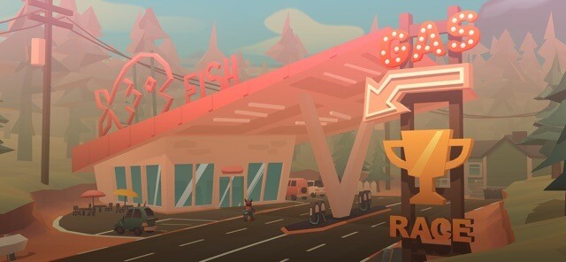 Bạn bắt đầu cuộc đua tiêu diệt lũ quỷ lấy trộm xe của mình trong game Hellrider 3