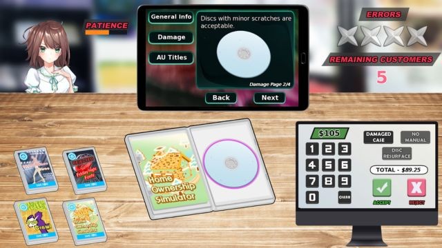 Chơi loạt mini-game tương ứng với các công việc khác nhau