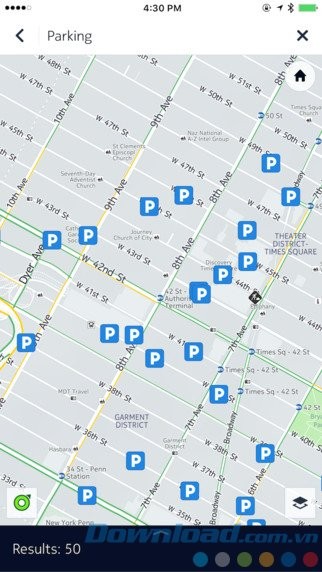 Tìm điểm đỗ xe