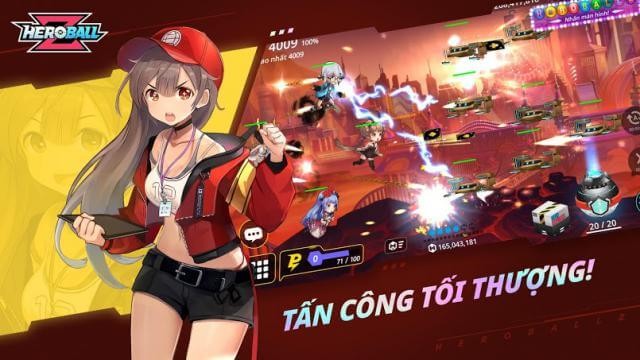 Thi triển các đòn tấn công mạnh mẽ