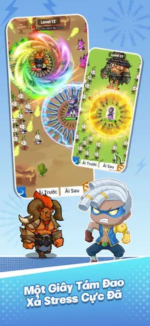 Giao diện Hero Clash cho iOS