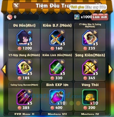 Tiệm đấu trường