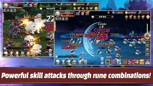 Thực hiện các cuộc tấn công mạnh mẽ thông qua việc kết hợp rune