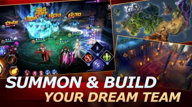 Triệu hồi và xây dựng một đội hình chiến đấu mạnh mẽ