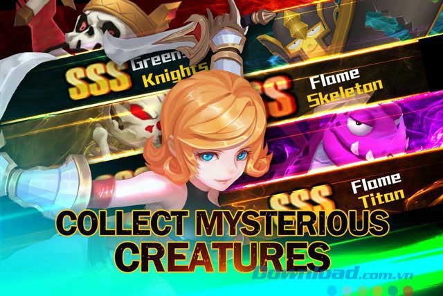 Tính năng trong game Hero of Magic: War Age