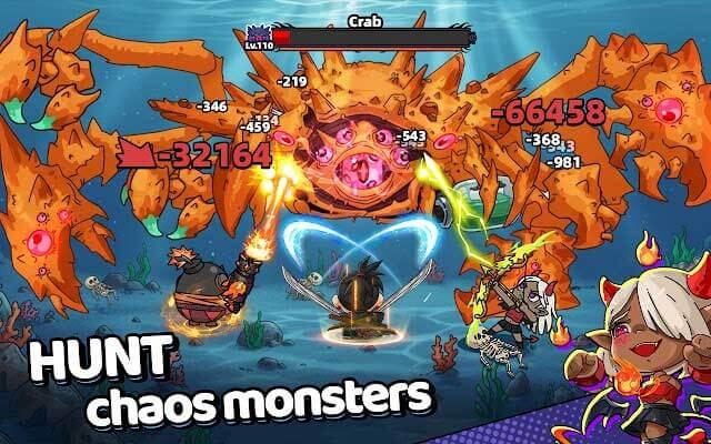 Săn quái vật trong hỗn loạn