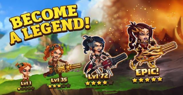 Đào tạo và nâng cấp anh hùng của bạn thêm mạnh mẽ