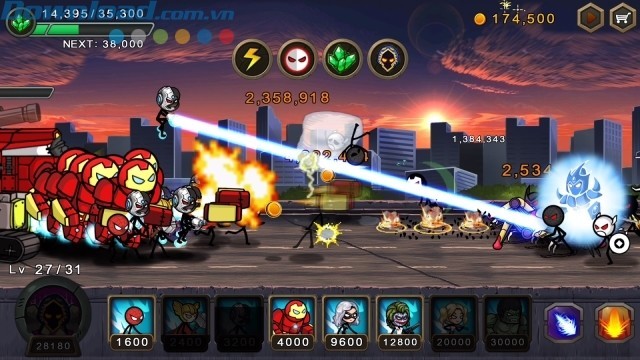 Chiến đấu PvP với người chơi khắp thế giới