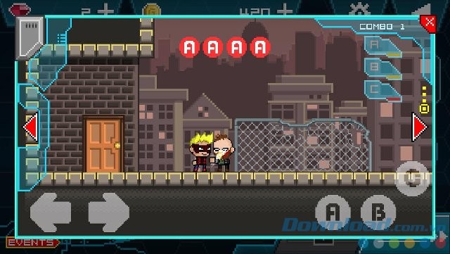 Tạo combo tấn công