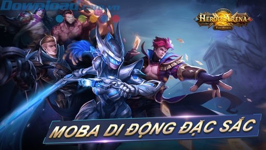 Game MOBA di động đặc sắc