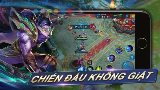 Được thiết kế dành riêng cho di động, chiến đấu không giật