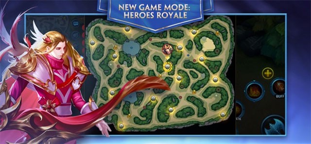 Heroes Evolved giới thiệu chế độ chơi mới Heroes Royale đặc sắc