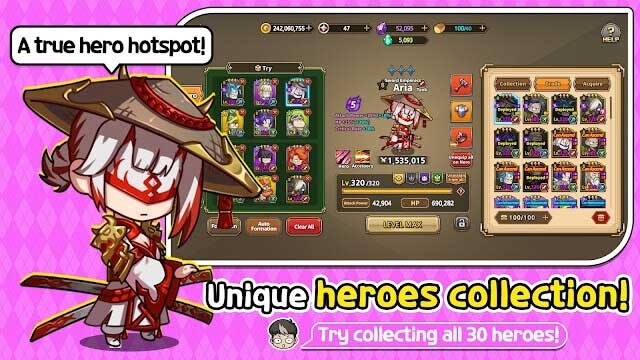 Thu thập các anh hùng lắm tài nhưng cũng nhiều tật