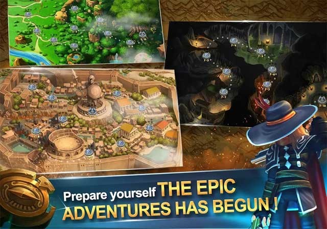 Chuẩn bị cho cuộc hành trình huyền thoại của bạn trong Heroes Guardian: Dark Genesis for Android