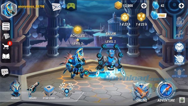 Nâng cấp kỹ năng và trang bị