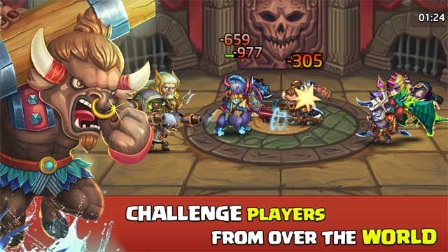 Thách thức game thủ trên toàn thế giới trong chế độ PvP