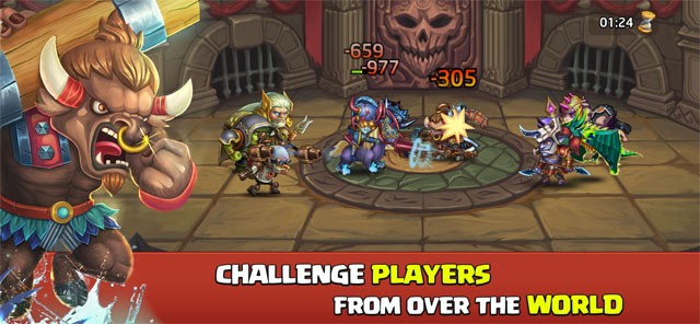 Thách thức người chơi trên toàn thế giới trong trận đấu PvP kịch tính