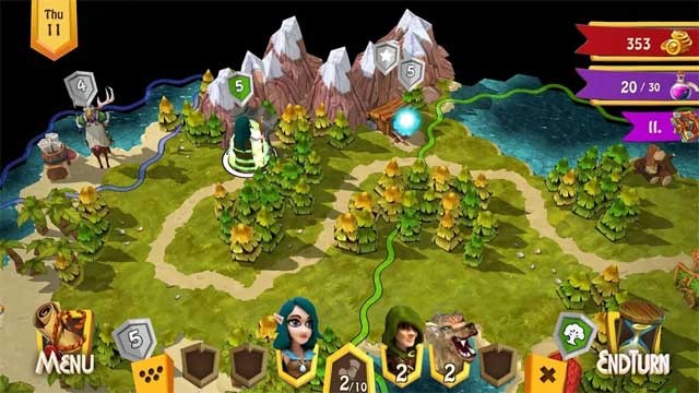 Heroes of Flatlandia cho Android là game chiến thuật tấn công theo lượt cực hấp dẫn