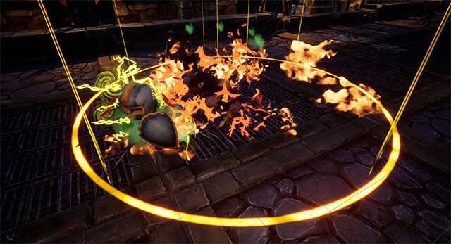 Gameplay kiểu chặt chém nhanh, đòi hỏi phản xạ và sự tập trung