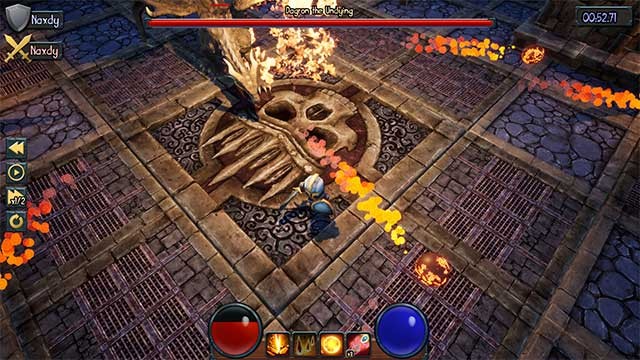 Đột kích hầm ngục của kẻ thù để loot đồ